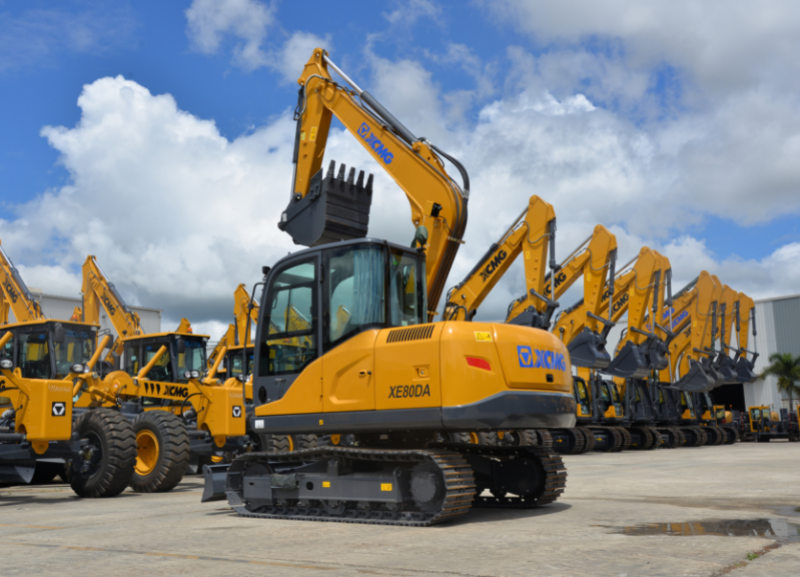XCMG Brasil lança a escavadeira XE80DA na M&T Expo 2022
