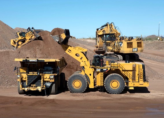 Receitas da Caterpillar têm salto de 14,3% no 1º trimestre