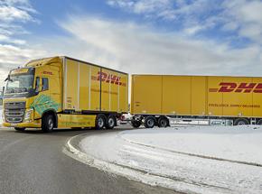 DHL inicia testes com um Volvo FH Elétrico na Europa