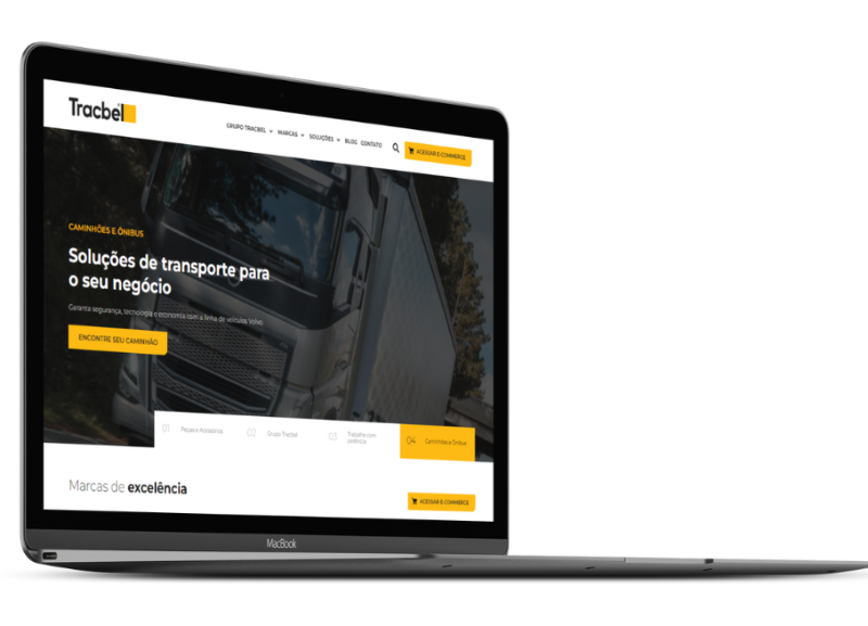 Tracbel lança novo site mais intuitivo