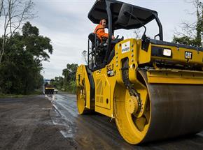 Caterpillar apresenta novos rolos vibratórios tandem de médio porte