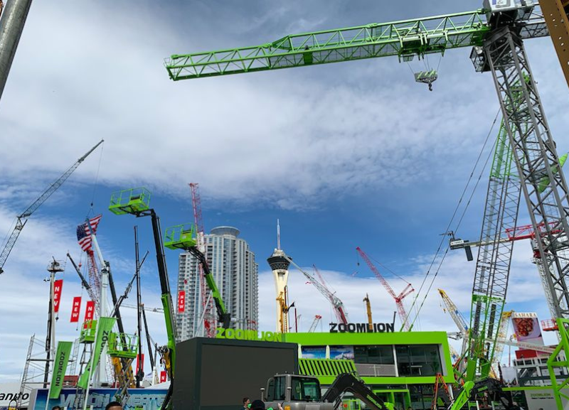 Zoomlion exibirá tecnologia inteligente de interação homem-máquina na ConExpo