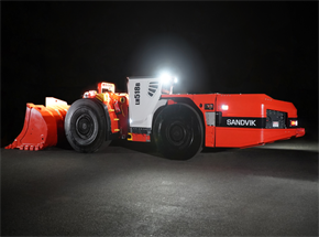 Sandvik apresenta carregadeira a bateria de 18 toneladas