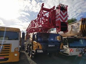 Locar incorpora guindaste AT da Sany à frota