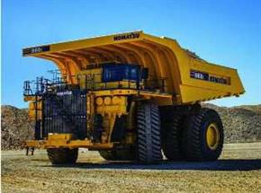 Maior caminhão autônomo da Komatsu está em operação no Canadá