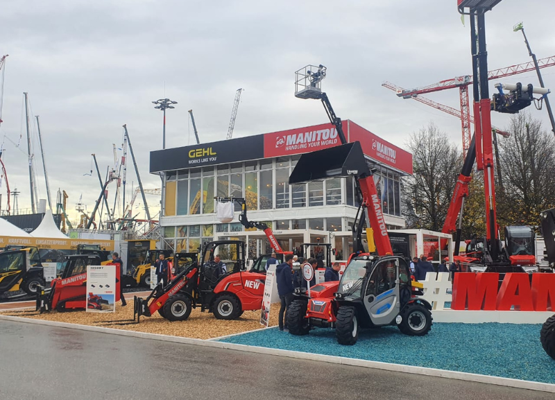 Grupo Manitou apresenta novos produtos na bauma 2022