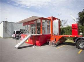 Unidades Móveis da Truckvan são soluções para instituições financeiras