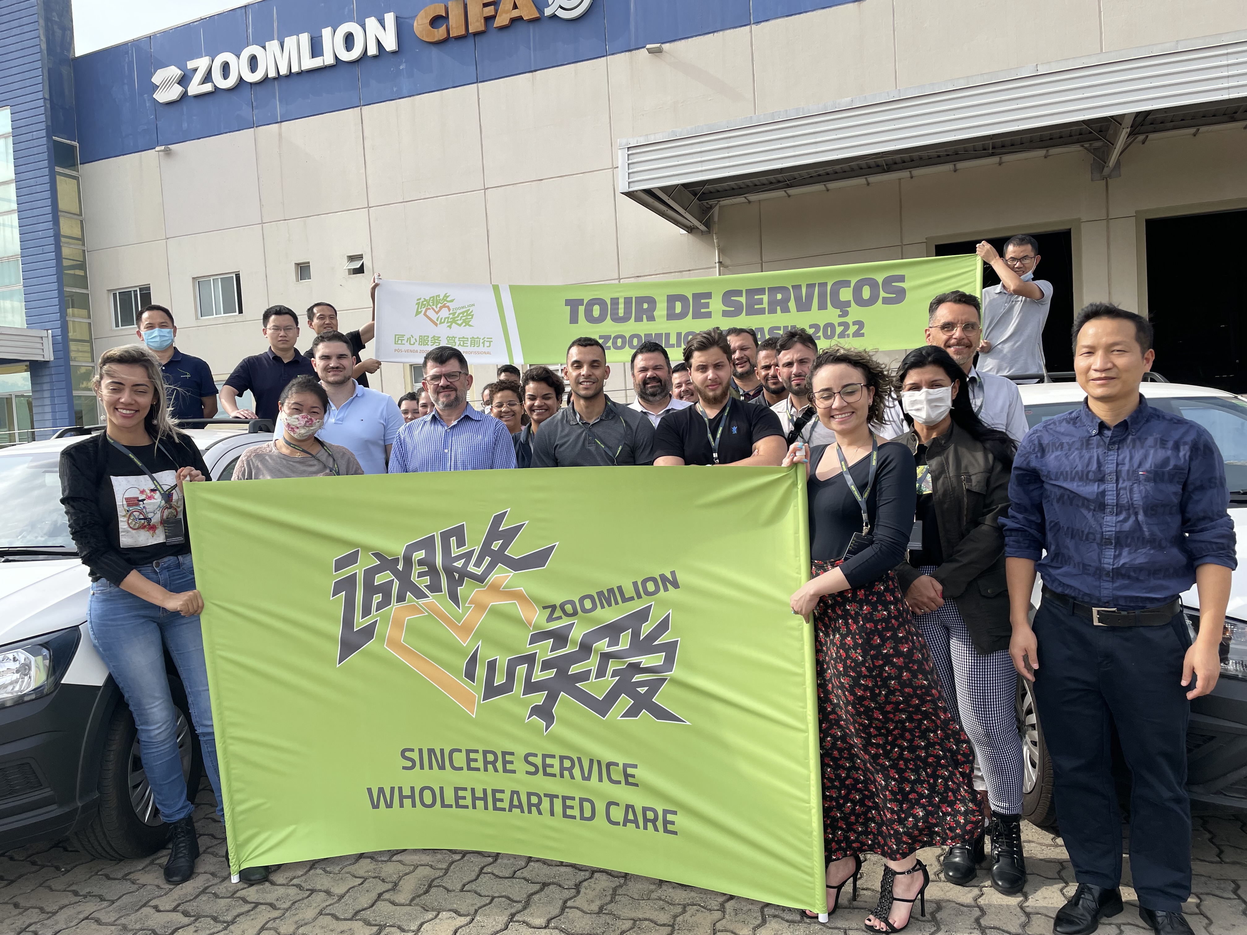 Zoomlion lança campanha de serviços com atendimento dedicado a clientes