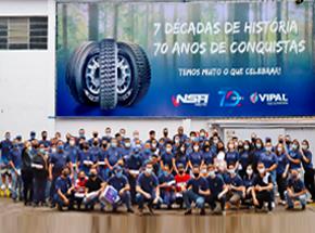 NSA Pneutec celebra 70 anos de mercado