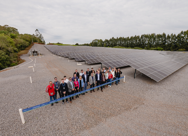 Randoncorp inaugura usina fotovoltaica para abastecer atividades industriais