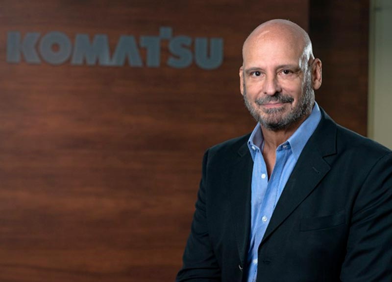 Komatsu anuncia novo diretor de vendas e marketing 