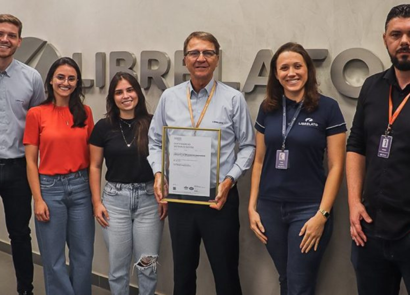 Librelato conquista certificado ISO 14001 de gestão ambiental