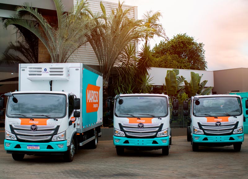 Foton fecha a venda de 45 caminhões médios no PR