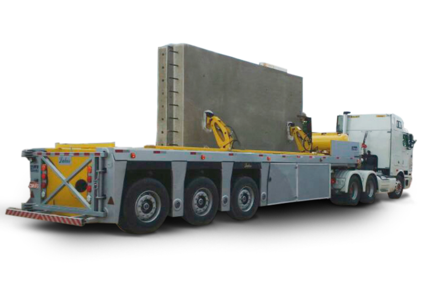 Labor lança semirreboque exclusivo para transporte de pré-moldados de concreto