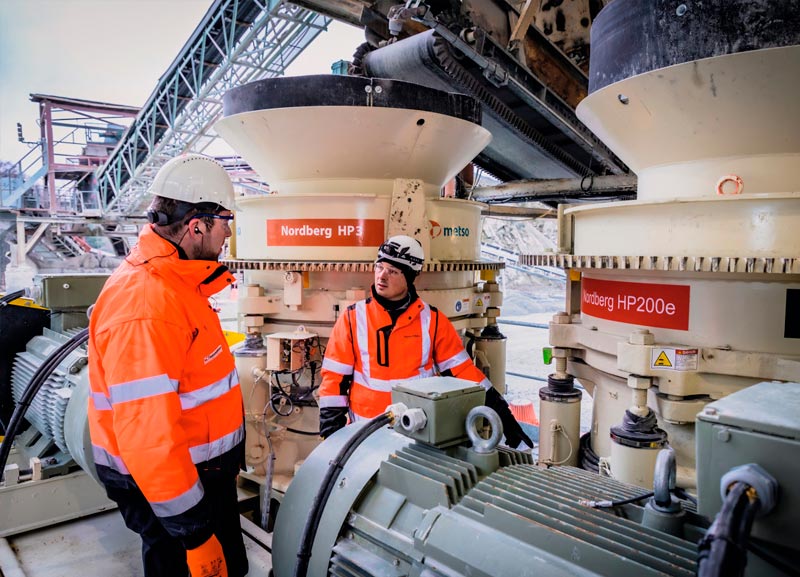 Vendas globais da Metso chegam a 5,4 bilhões de euros em 2023