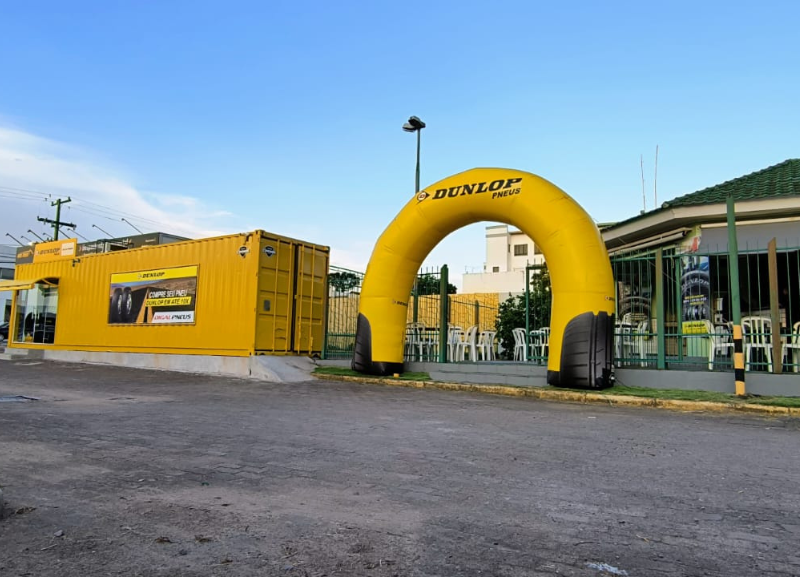 Dunlop Pneus amplia rede de contêineres pelo Brasil