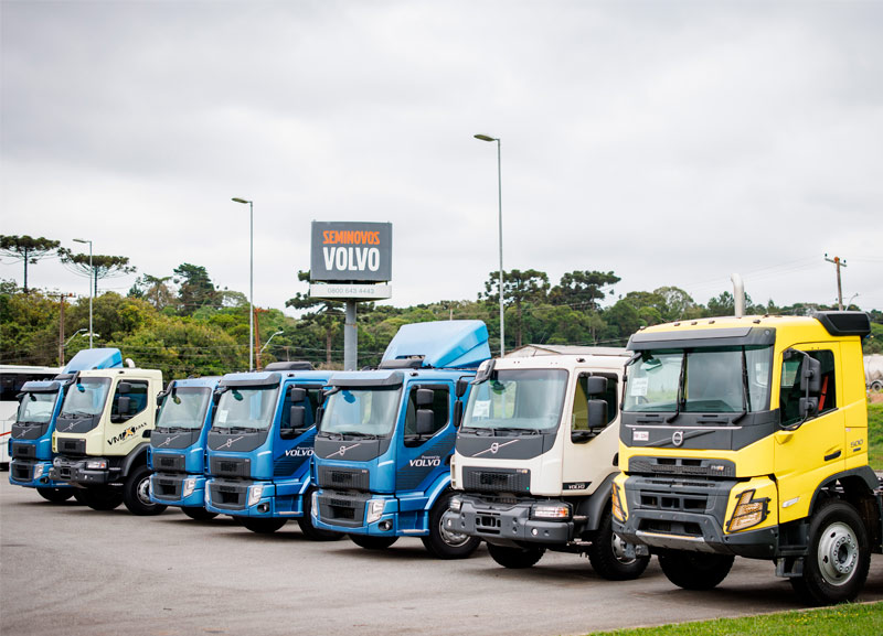 Volvo promove feirão de caminhões seminovos
