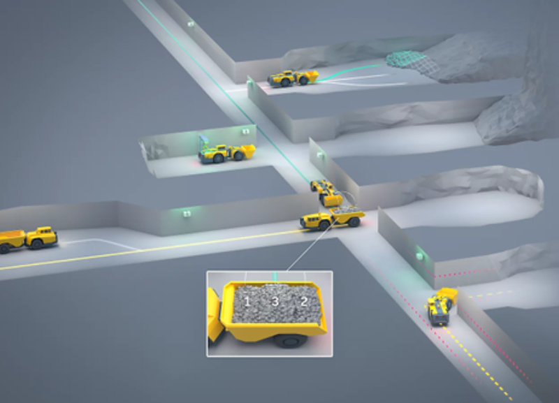 Epiroc lidera projeto piloto de solução autônoma para manuseio de materiais