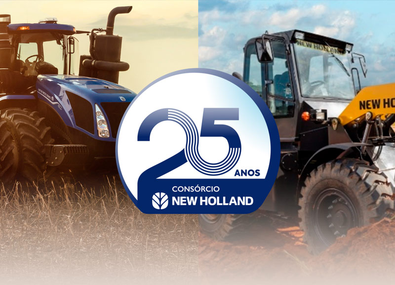 Consórcio New Holland comemora 25 anos