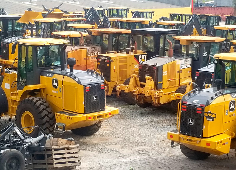Locação de equipamentos otimiza recursos na construção civil