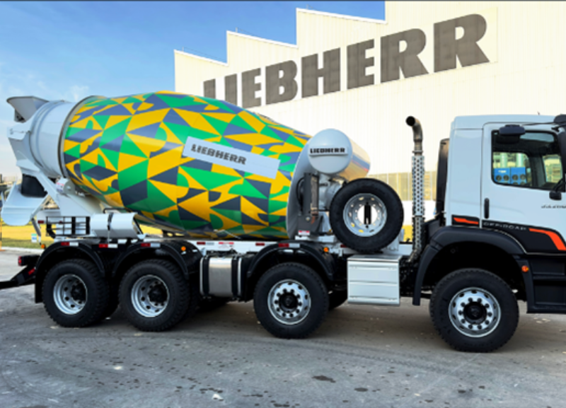 Liebherr apresenta soluções no Concrete Show 2024