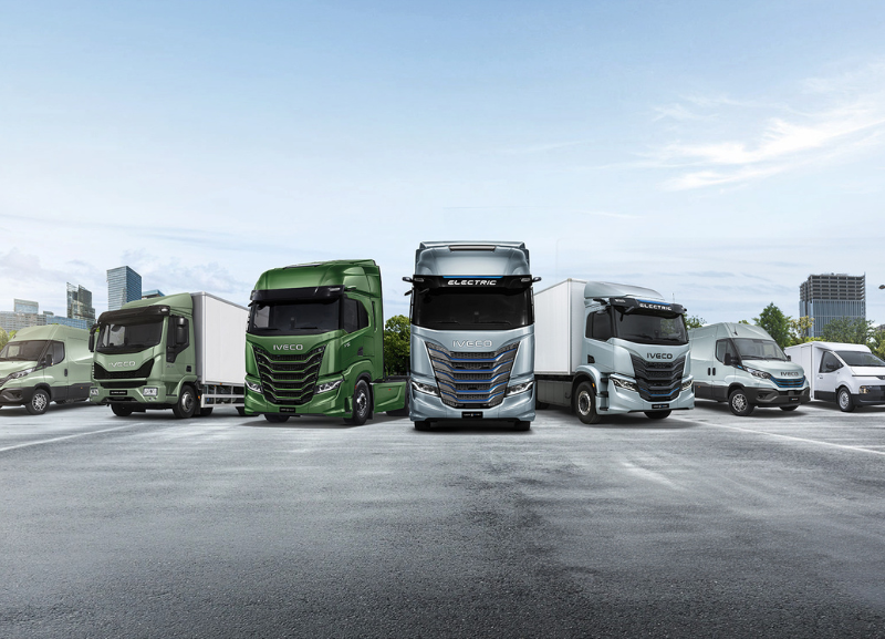 Iveco apresenta caminhões com emissão zero durante a IAA 2024