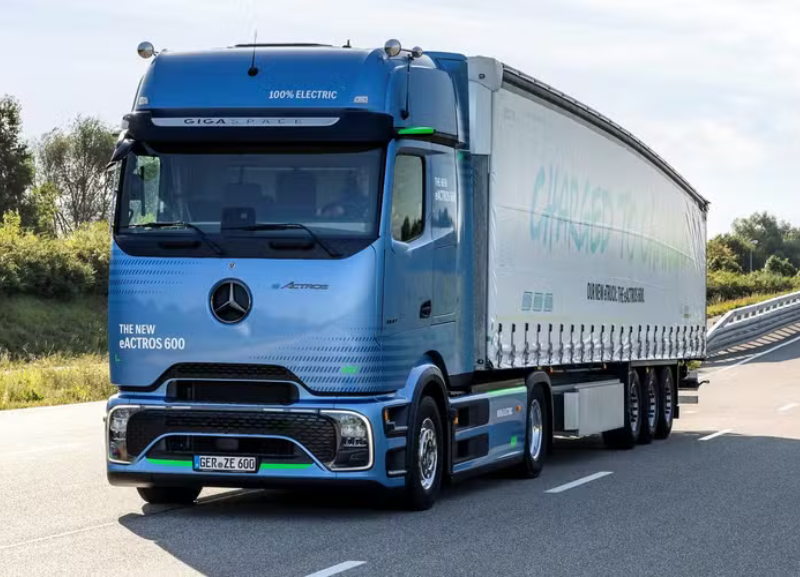 Mercedes-Benz eActros 600 começa a ser produzido em novembro