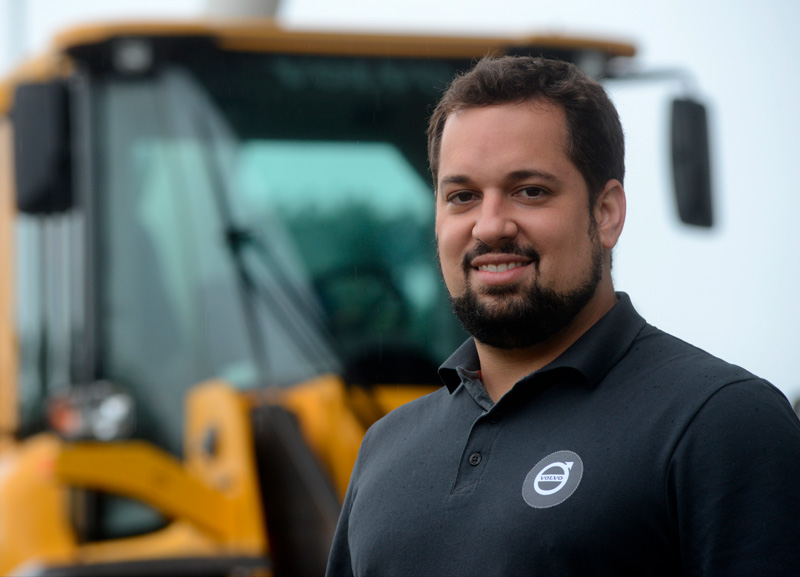 Volvo CE anuncia novo gerente de suporte a vendas