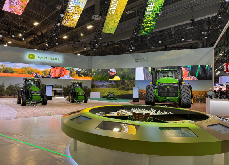 John Deere apresenta novas soluções autônomas na CES 2025