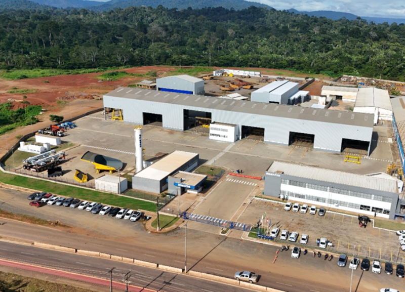Komatsu inaugura nova unidade em Parauapebas, PA