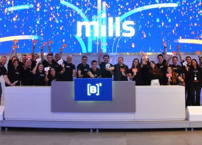 Mills celebra 15 anos de presença na Bolsa de Valores
