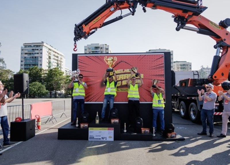 Palfinger Brasil lança concurso internacional para operadores de guindaste na América Latina