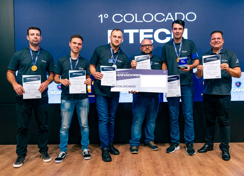 Competição aponta a melhor equipe de serviços da Scania no Brasil