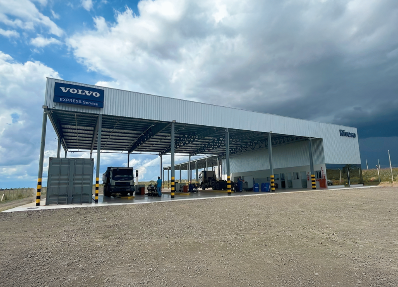Volvo abre nova concessionária na rota da celulose