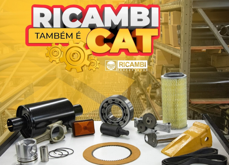 Ricambi reforça atuação com foco estratégico na linha Caterpillar