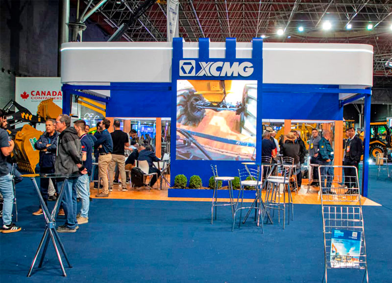 XCMG exibe portfólio na InfraBusiness Expo 2025