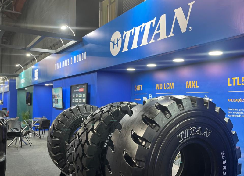 Titan Pneus participa da InfraBusiness Expo 2025