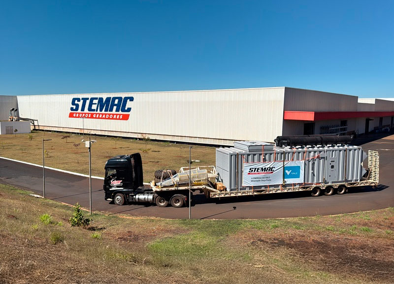 Geradores Stemac garantem produção de níquel da Vale no PA