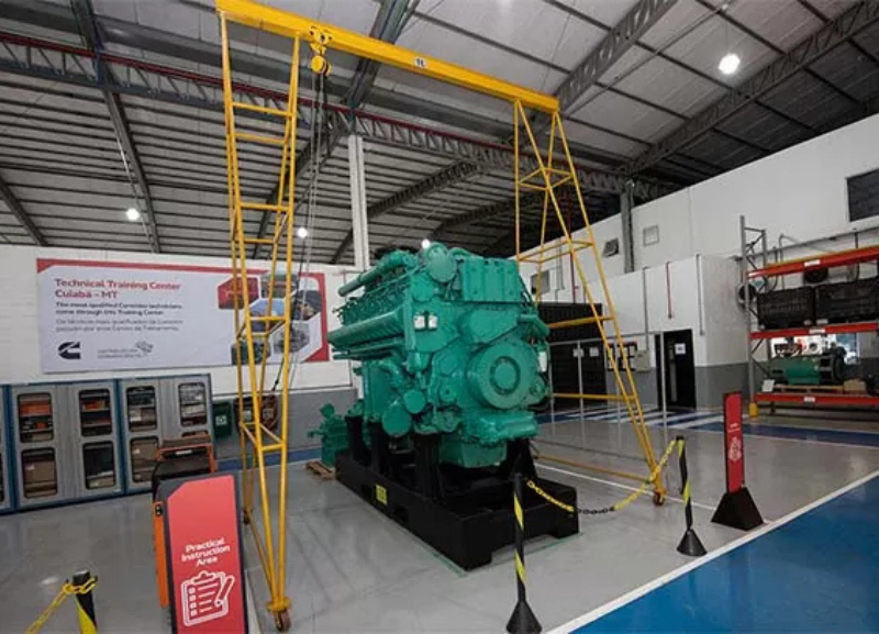 Cummins inaugura centro de treinamento Cuiabá
