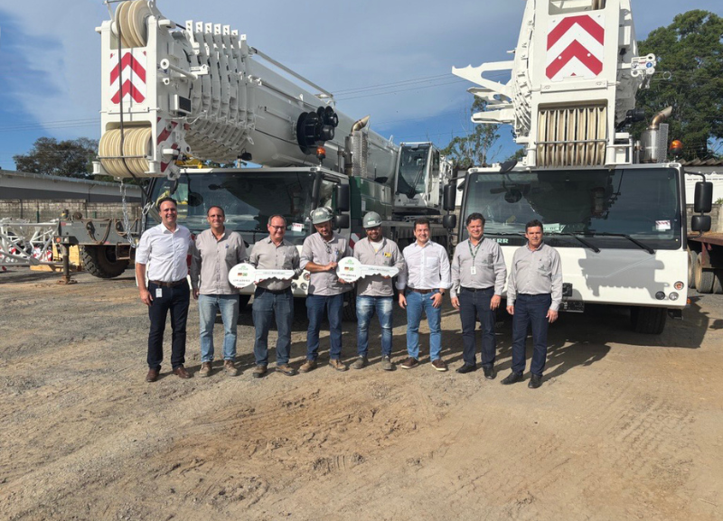 Grupo brasileiro Imetame amplia frota com quatro guindastes móveis da Liebherr
