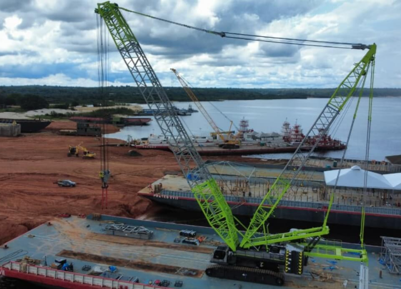 Zoomlion Brasil reforça presença em operações de grande porte no país