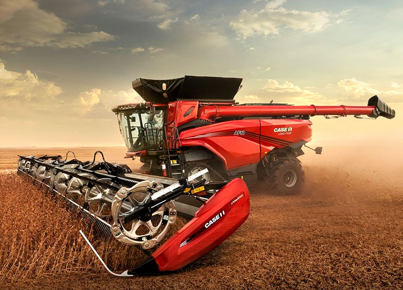 Case IH exibe a maior colheitadeira axial do mundo no Show Safra