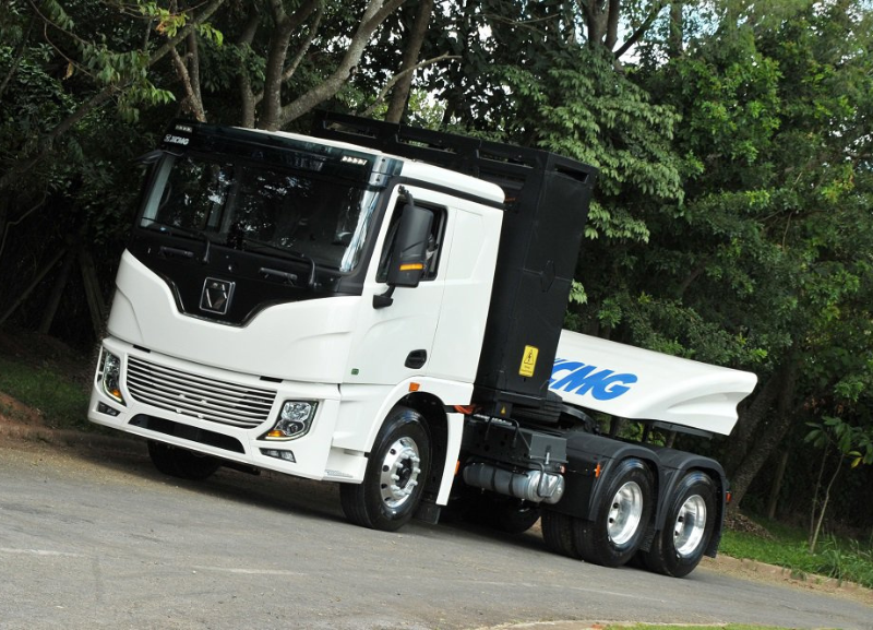 XCMG anuncia início da produção de caminhões elétricos no sul de Minas