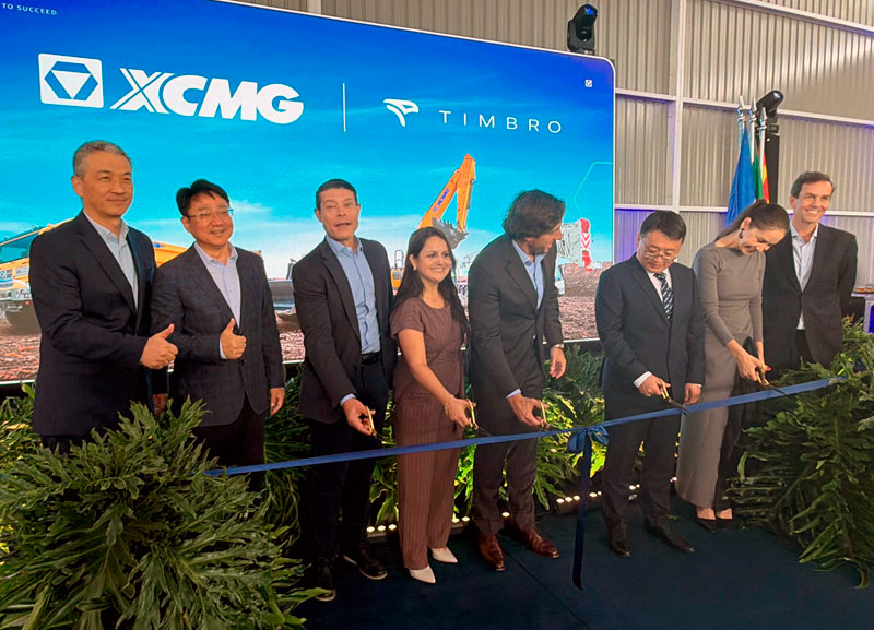 XCMG inaugura nova unidade no ES