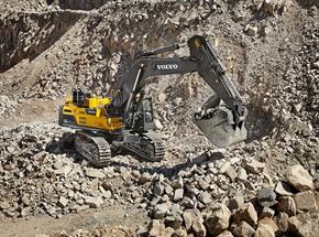 Volvo mostra suas máquinas, caminhões e soluções para mineração na Exposibram 2019