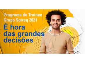Grupo Sotreq abre inscrições para Programa de Trainee 2021