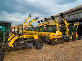 Governo do Mato Grosso do Sul adquire 55 motoniveladoras New Holland Construction