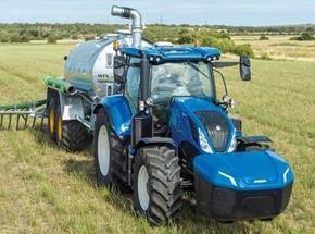 Trator a biometano da New Holland deve chegar em 2022
