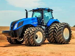 New Holland lança novos tratores conectados de alta potência