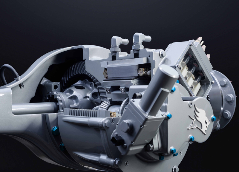 Meritor avança na produção do eixo elétrico 14Xe